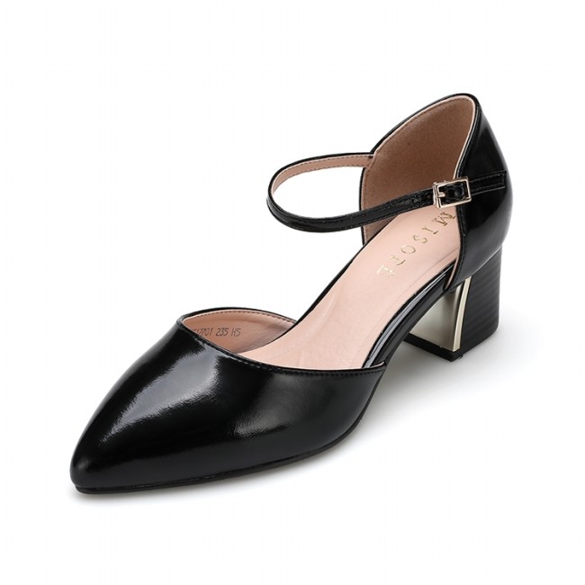 [미소페] 여성 메리제인 펌프스 (5CM) 012512701 C-2B