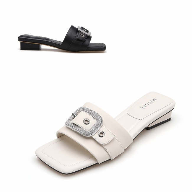 [미소페] 여성 보석장식 슬리퍼 (2CM) 012423705 C-2B