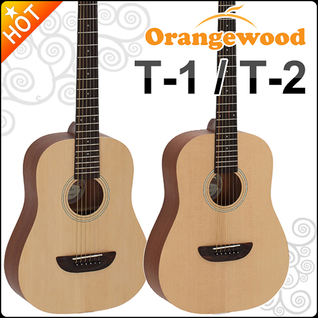 [오렌지우드어쿠스틱기타] Orangewood Acoustic Guitar T-1 / T-2 /T1/T2/베이비 통기타/어커스틱 ...